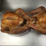 Roast Turkey waiting to be served