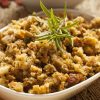 A bowl of Traditional Bread Stuffing