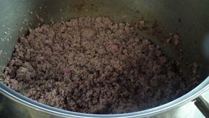 cooked ground beef