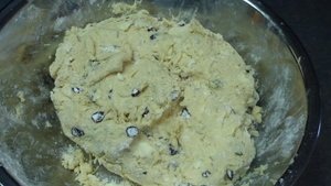 mixed dough