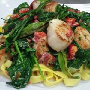 scallop florentine