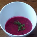 Vegan Borscht 1 vegan Borscht with Dill