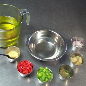 Garden Primavera Vinaigrette 2 garden primavera ingredients