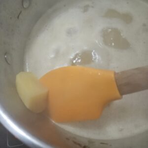 Dutch Corn Chowder with Chicken 7 stock-potato