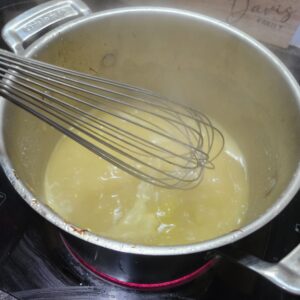 Dutch Corn Chowder with Chicken 9 whisk-to-smooth